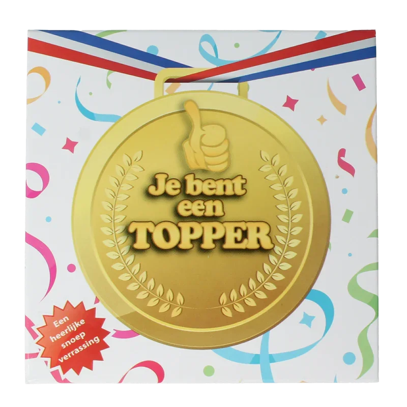 Voor Jou! Avondvierdaagse snoep: Je bent een topper! 1 Stuks