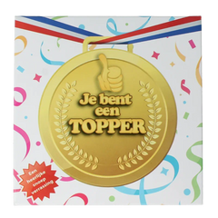 Voor Jou! Avondvierdaagse snoep: Je bent een topper! 1 Stuks