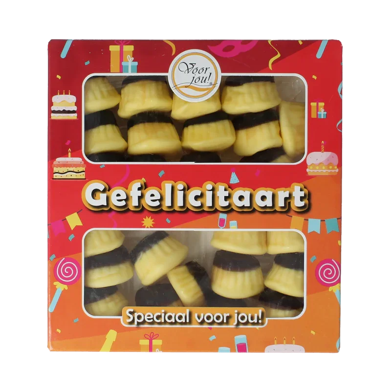Voor Jou! Gefelicitaart 130 Gram