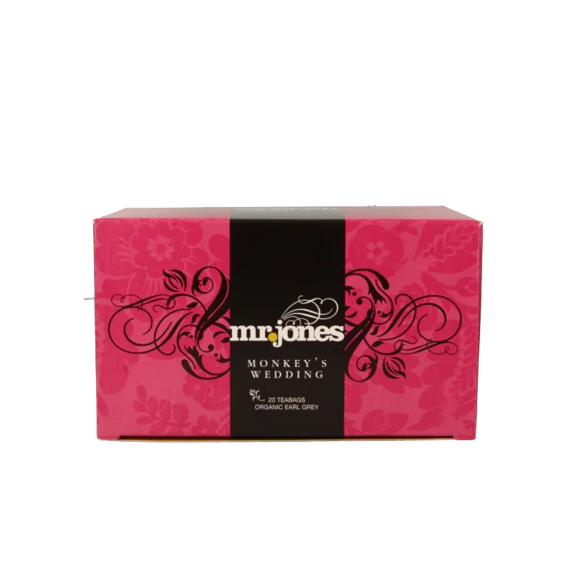 Mr. Jones Monkeys wedding earl grey bio 20 Zakjes