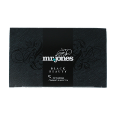 Mr. Jones Black beauty zwarte thee bio 20.00 Zakjes