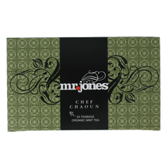 Mr. Jones Chef chaoun munt thee bio 20 Zakjes