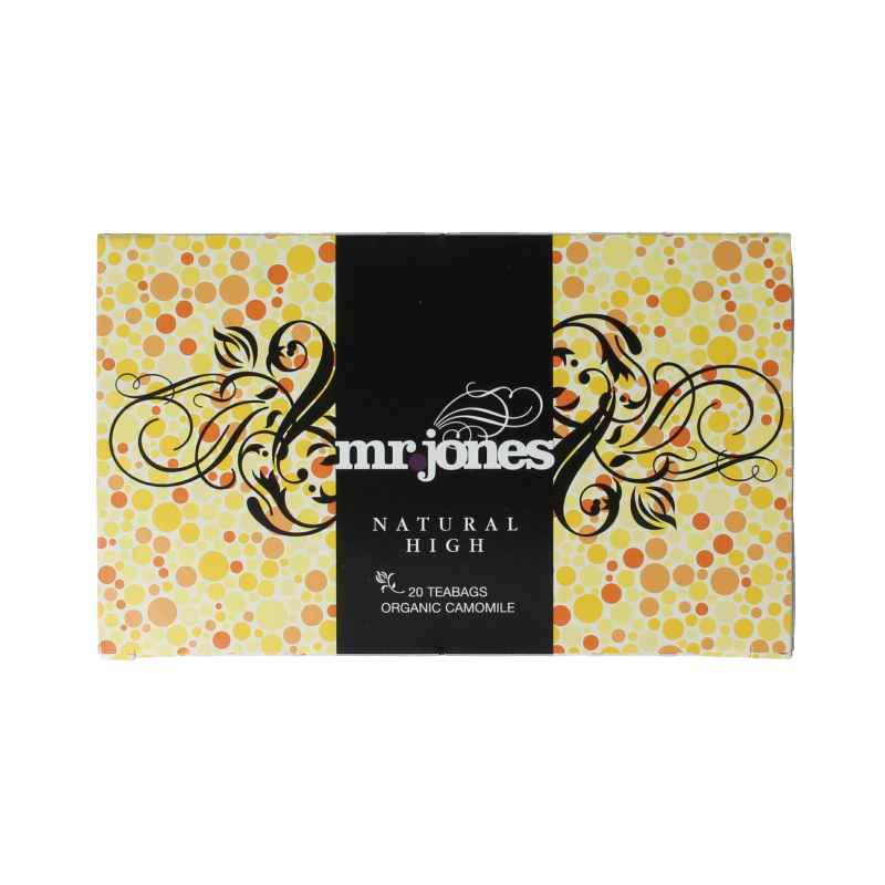 Mr. Jones Natural high kamille bio 20.00 Zakjes