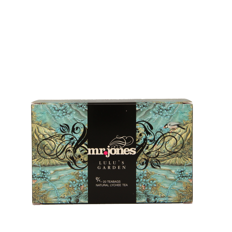 Mr. Jones Lulu's garden lychee thee 20 Zakjes