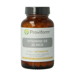 Proviform Vitamine D3 25 mcg (1000IE) 300 Tabletten
