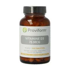 Proviform Vitamine D3 75mcg 300 Tabletten