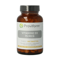 Proviform Vitamine D3 75mcg 300 Tabletten