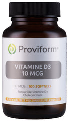 Proviform Vitamine D3 10mcg 100 Softgels