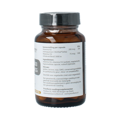 Proviform Vitamine K2 200mcg & D3 75mcg 60.00 Vegetarische capsules