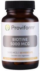 Proviform Biotine 5000mcg 60 Vegetarische capsules