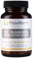 Proviform Vitamine B12 10.000mcg combi actief folaat 120 Zuigtabletten