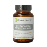 Proviform Vitamine B12 5000mcg methylcobalamine 60 Zuigtabletten