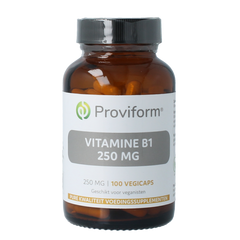 Proviform Vitamine B1 thiamine 250mg 100.00 Vegetarische capsules