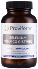 Proviform Selenium 100mcg gistvrij 100 Vegetarische capsules