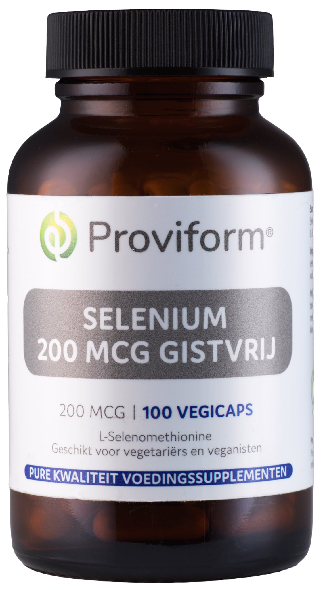 Proviform Selenium 200mcg gistvrij 100 Vegetarische capsules
