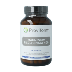 Proviform Magnesium bisglycinaat 400 90.00 Vegetarische capsules