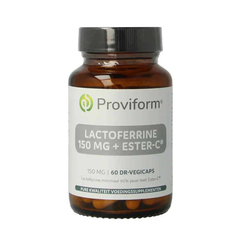 Proviform Lactoferrine puur 150mg + ester C 60 Vegetarische capsules