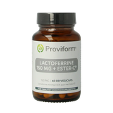 Proviform Lactoferrine puur 150mg + ester C 60 Vegetarische capsules