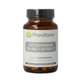 Proviform Lactoferrine puur 150mg + ester C 60.00 Vegetarische capsules