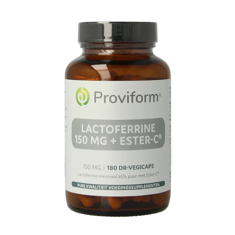 Proviform Lactoferrine puur 150mg + ester C 180.00 Vegetarische capsules