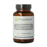 Proviform Lactoferrine puur 150mg + ester C 180 Vegetarische capsules