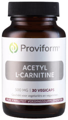 Proviform Acetyl-L-Carnitine 500mg 30 Vegetarische capsules