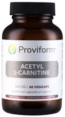 Proviform Acetyl-L-Carnitine 500mg 60 Vegetarische capsules