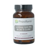 Proviform L-Lysine 500mg & cats claw 60 Vegetarische capsules