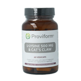 Proviform L-Lysine 500mg & cats claw 60 Vegetarische capsules