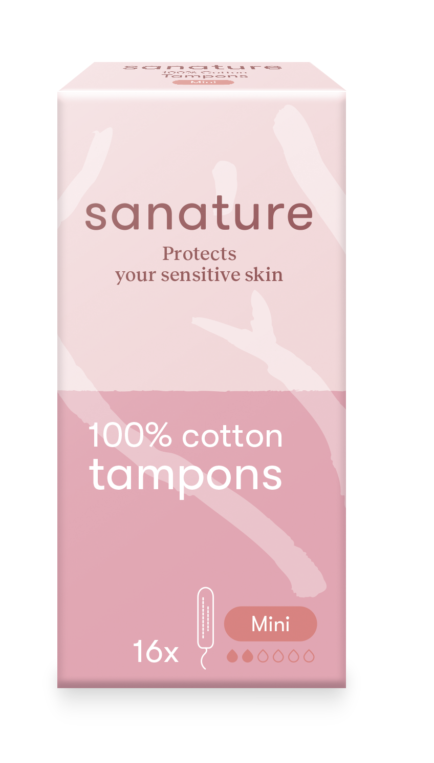 Sanature Tampons mini 16.00 Stuks