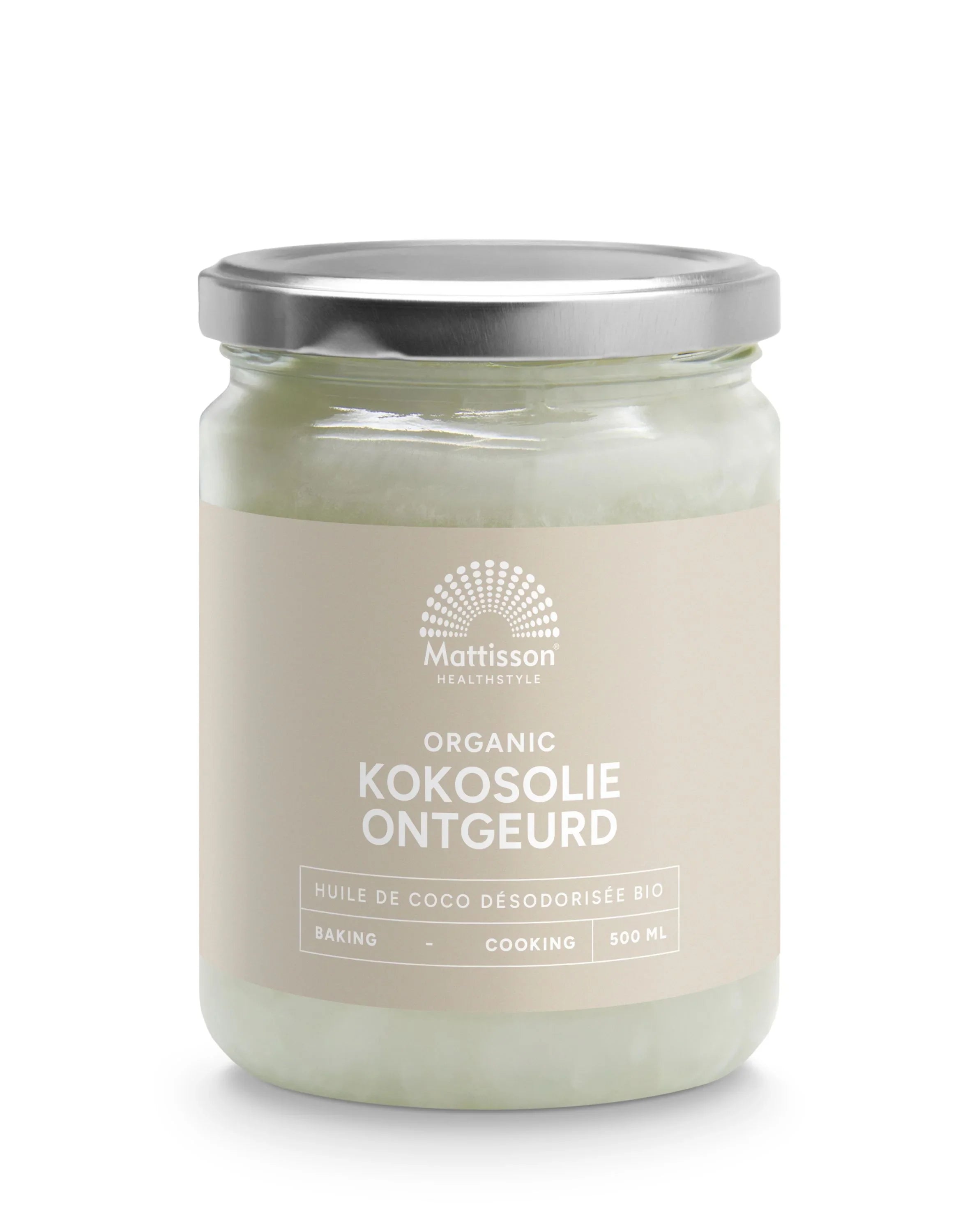 Mattisson Kokosolie geurloos bio 500.00 Milliliter