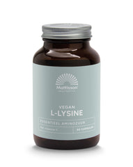 Mattisson L-Lysine+ met vitamine C 90.00 Vegetarische capsules