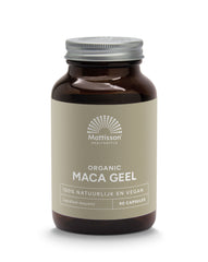 Mattisson Organic maca geel bio 90 Vegetarische capsules