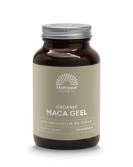 Mattisson Organic maca geel bio 90 Vegetarische capsules