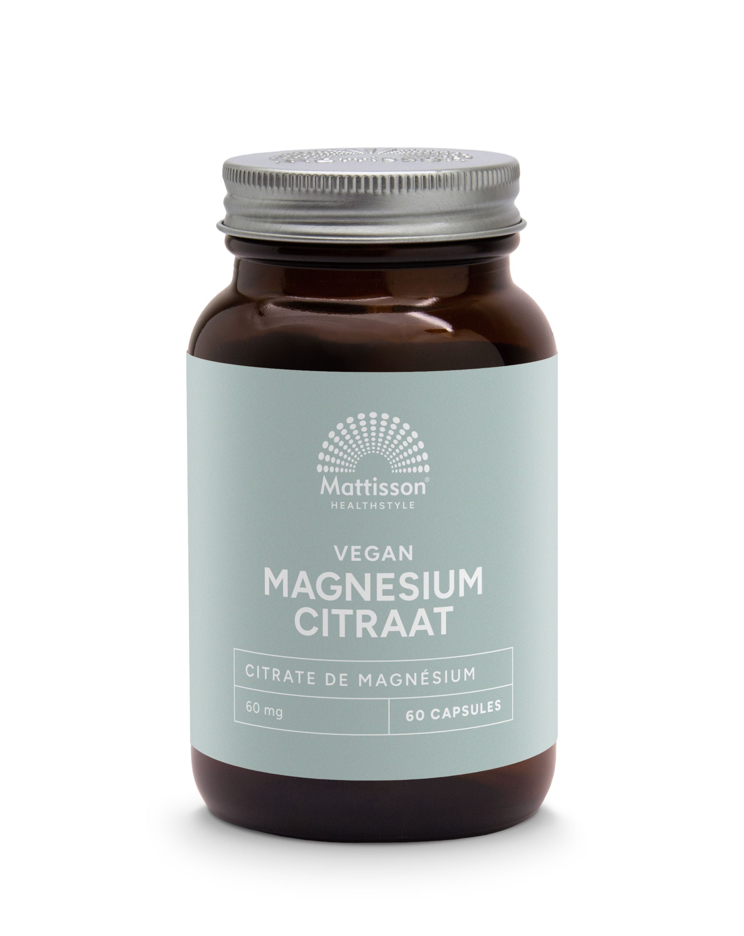 Mattisson Magnesium citraat vegan 60.00 Vegetarische capsules