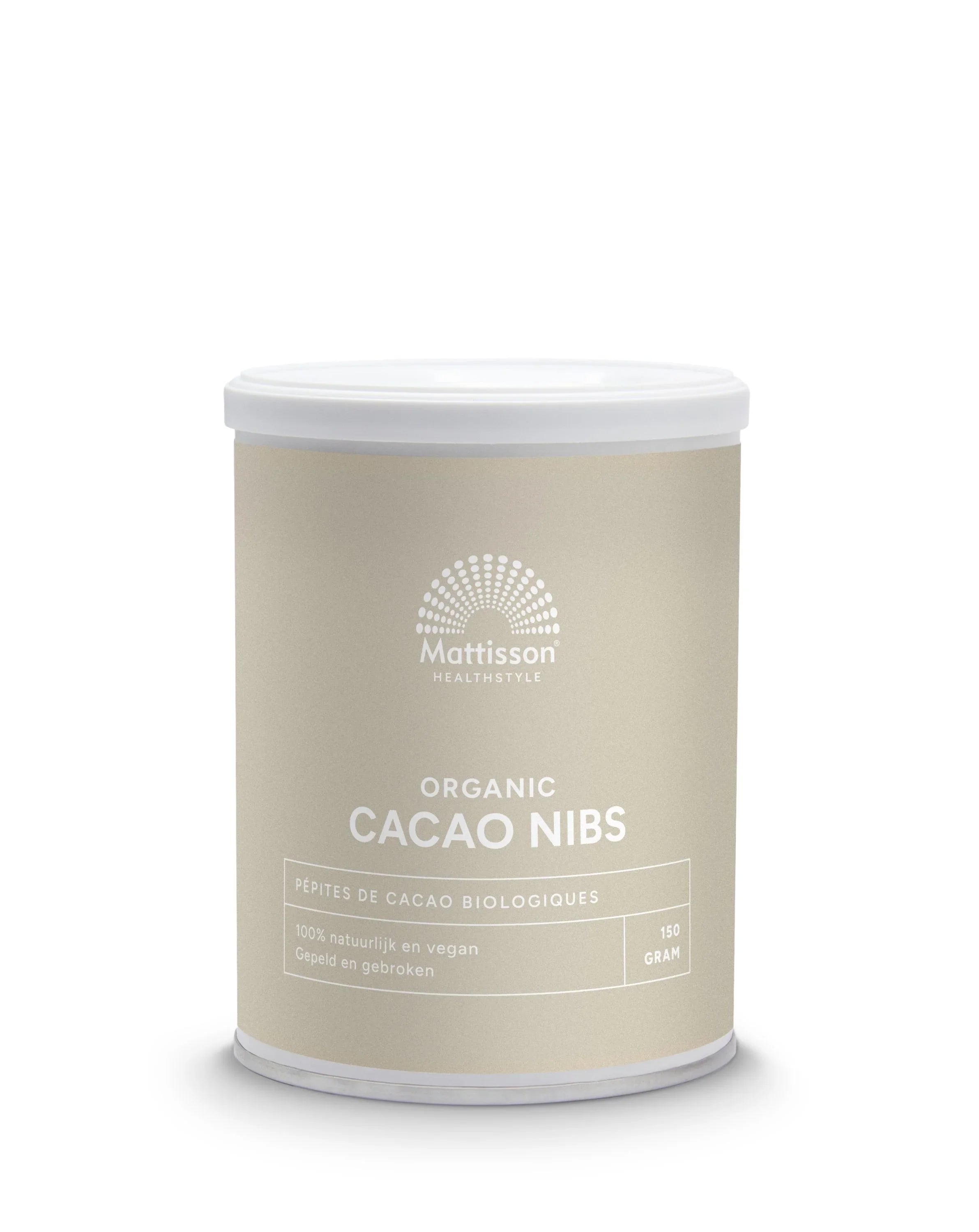 Mattisson Cacao nibs raw bio 150 Gram