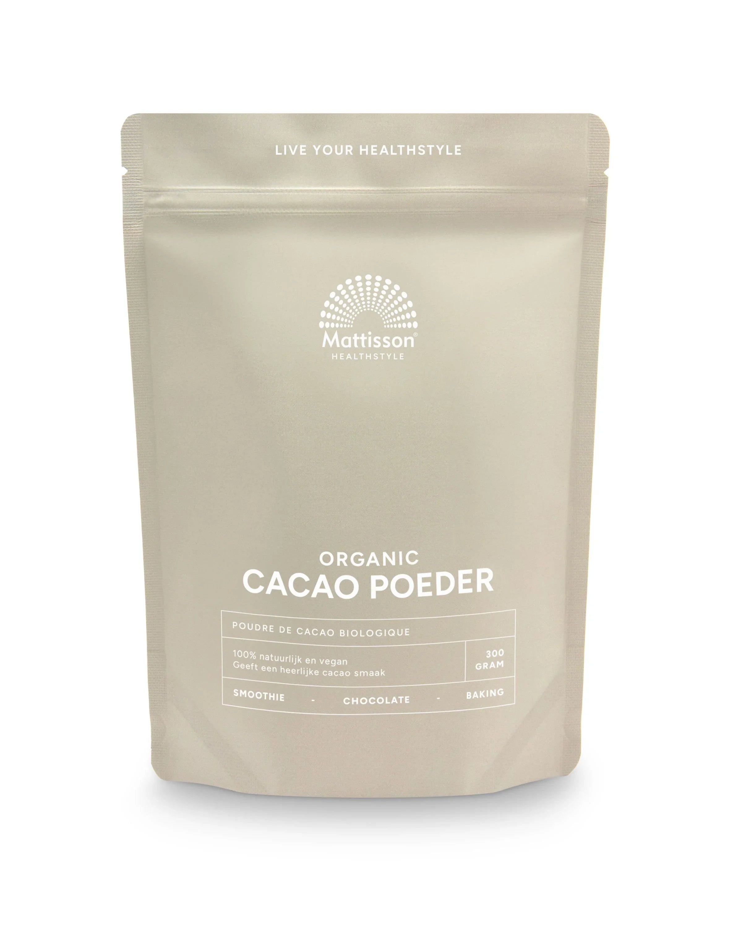 Mattisson Cacao poeder bio 300 Gram