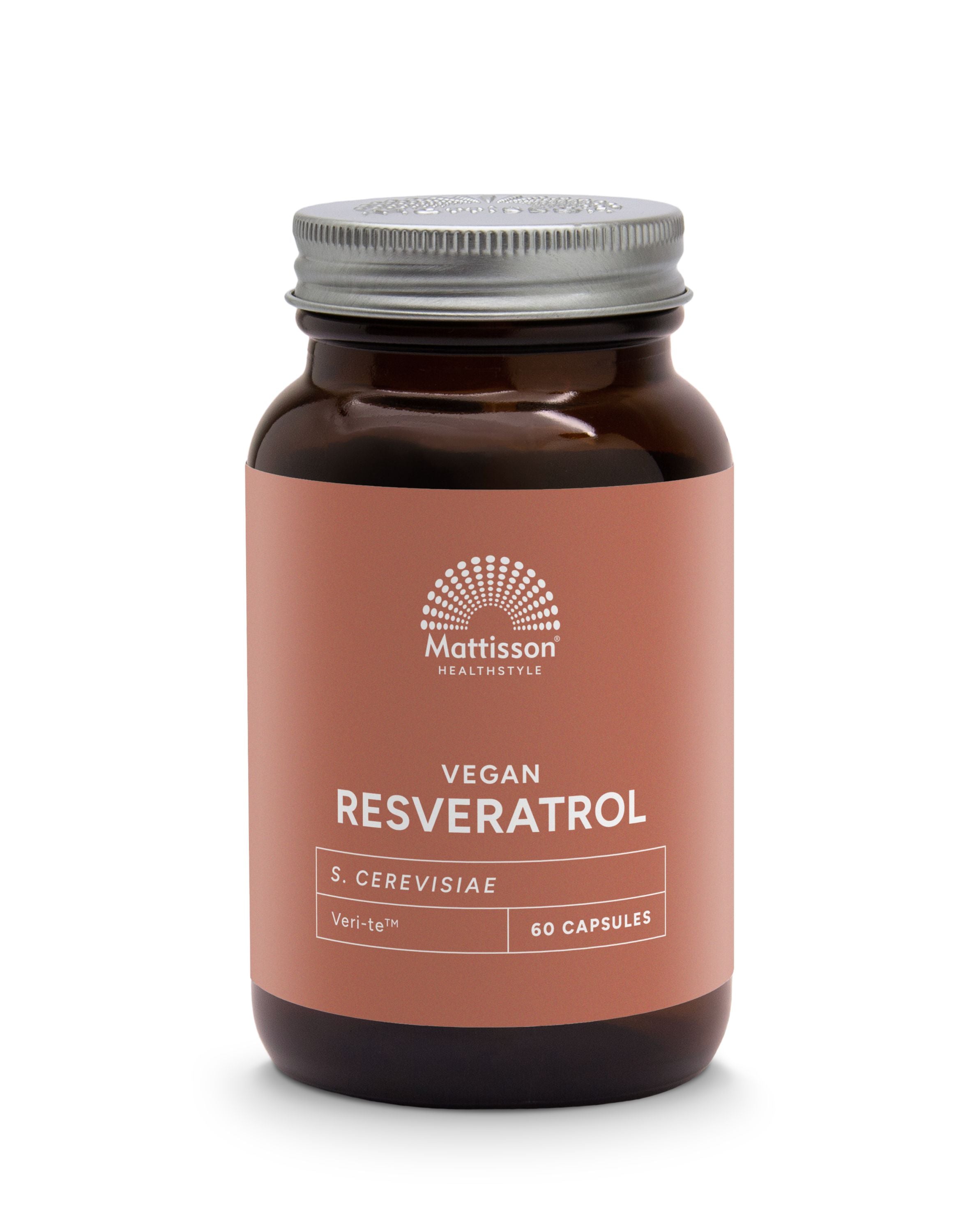 Mattisson Absolute Resveratrol 98% gefermenteerd veri-te 60.00 Vegetarische capsules