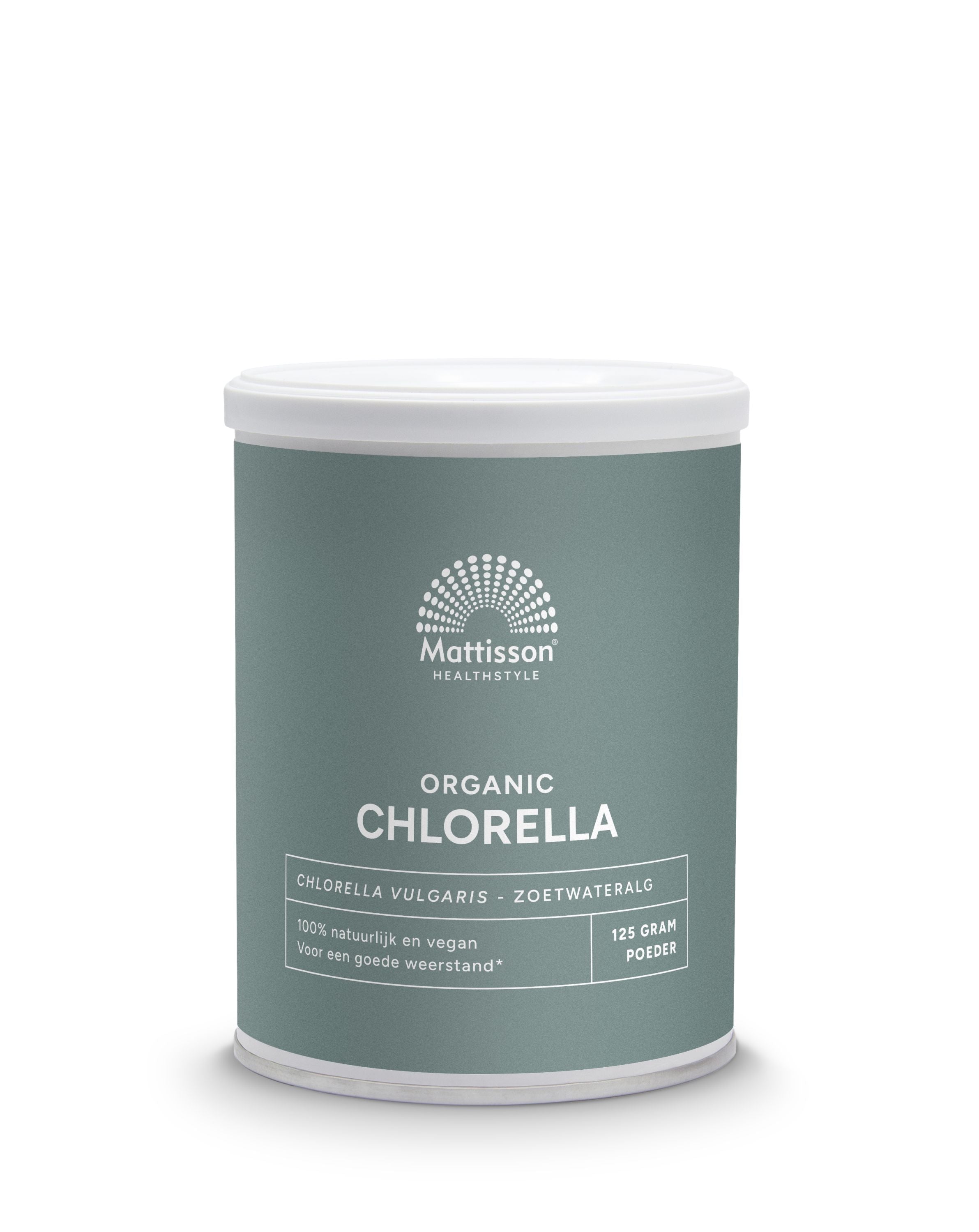 Mattisson Chlorella poeder bio 125 Gram