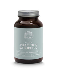 Mattisson Vitamine C gebufferd calcium & magnesium ascorbaat 90.00 Capsules