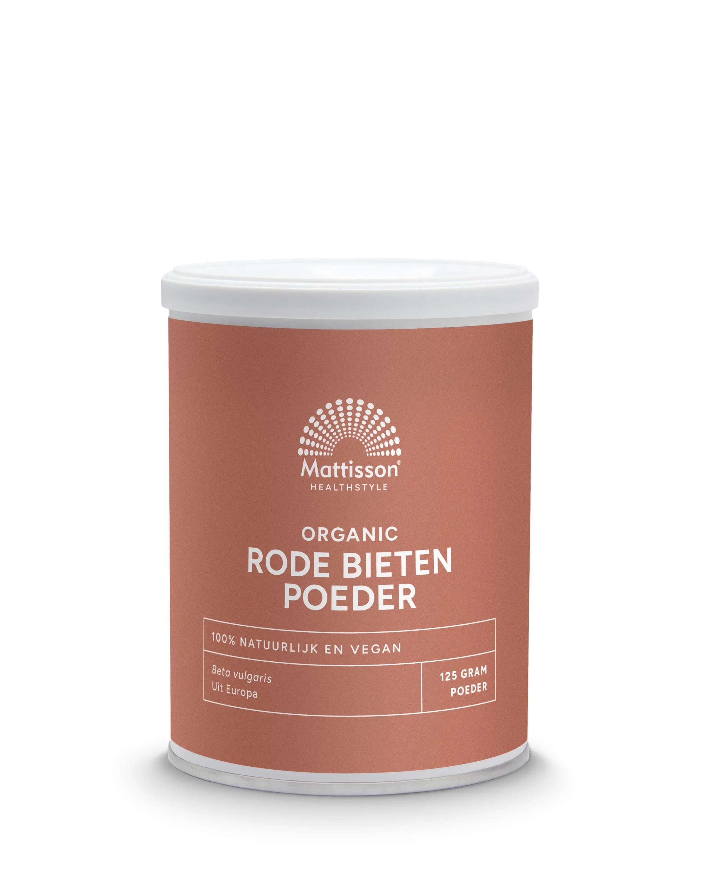 Mattisson Rode bieten poeder - beta vulgaris biologisch 125 Gram