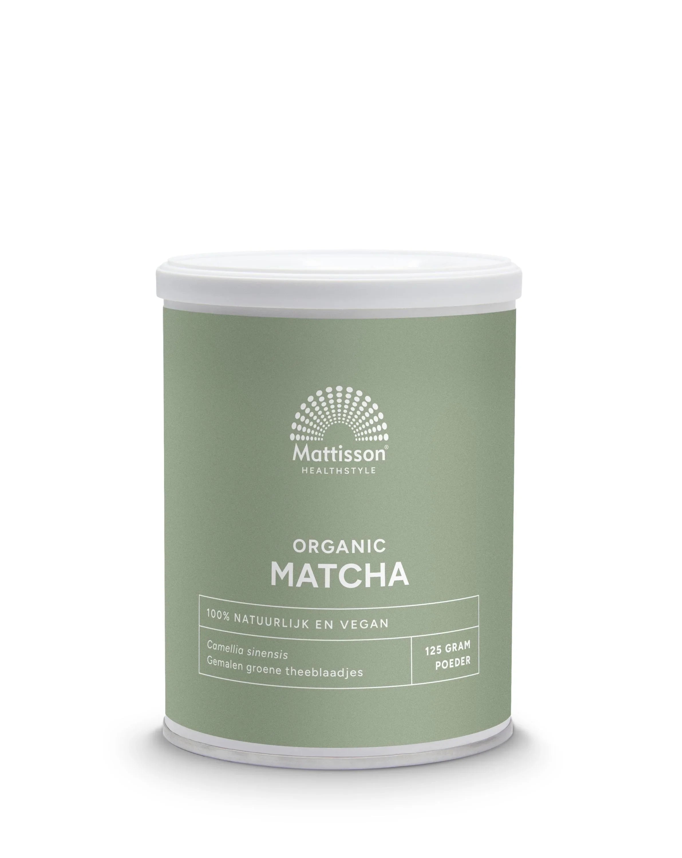 Mattisson Matcha poeder bio 125.00 Gram