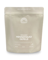 Mattisson Absolute hemp seeds hulled hennepzaad gepeld bio 500 Gram