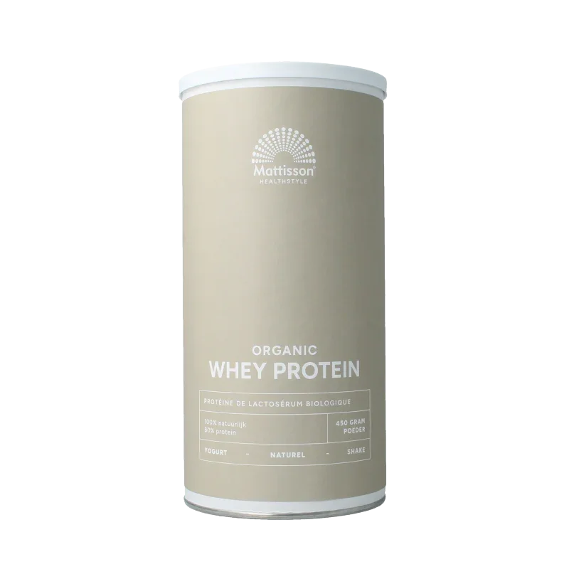 Mattisson Wei whey proteine naturel 80% bio 450 Gram