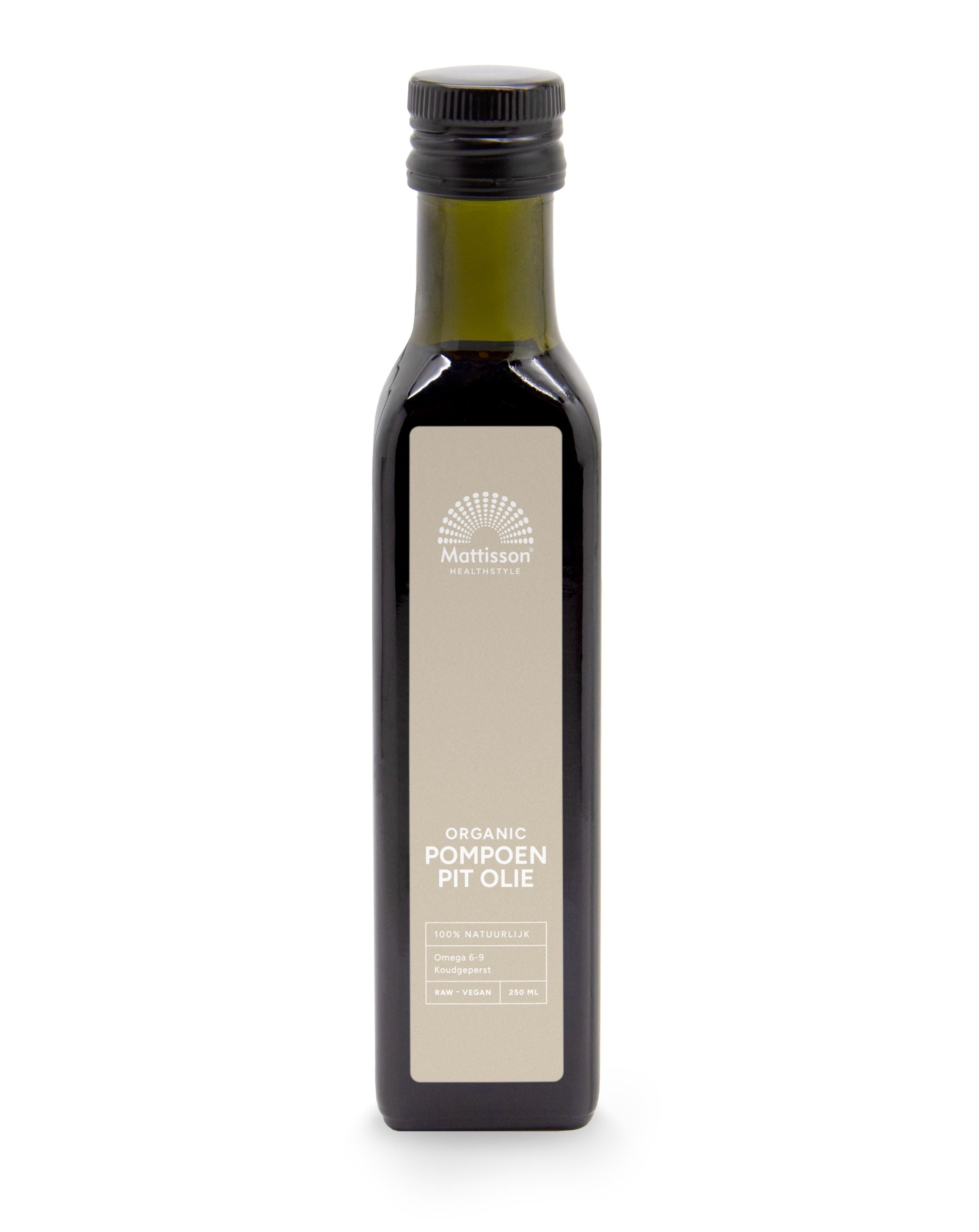 Mattisson Absolute pompoenpitolie raw bio 250 Milliliter