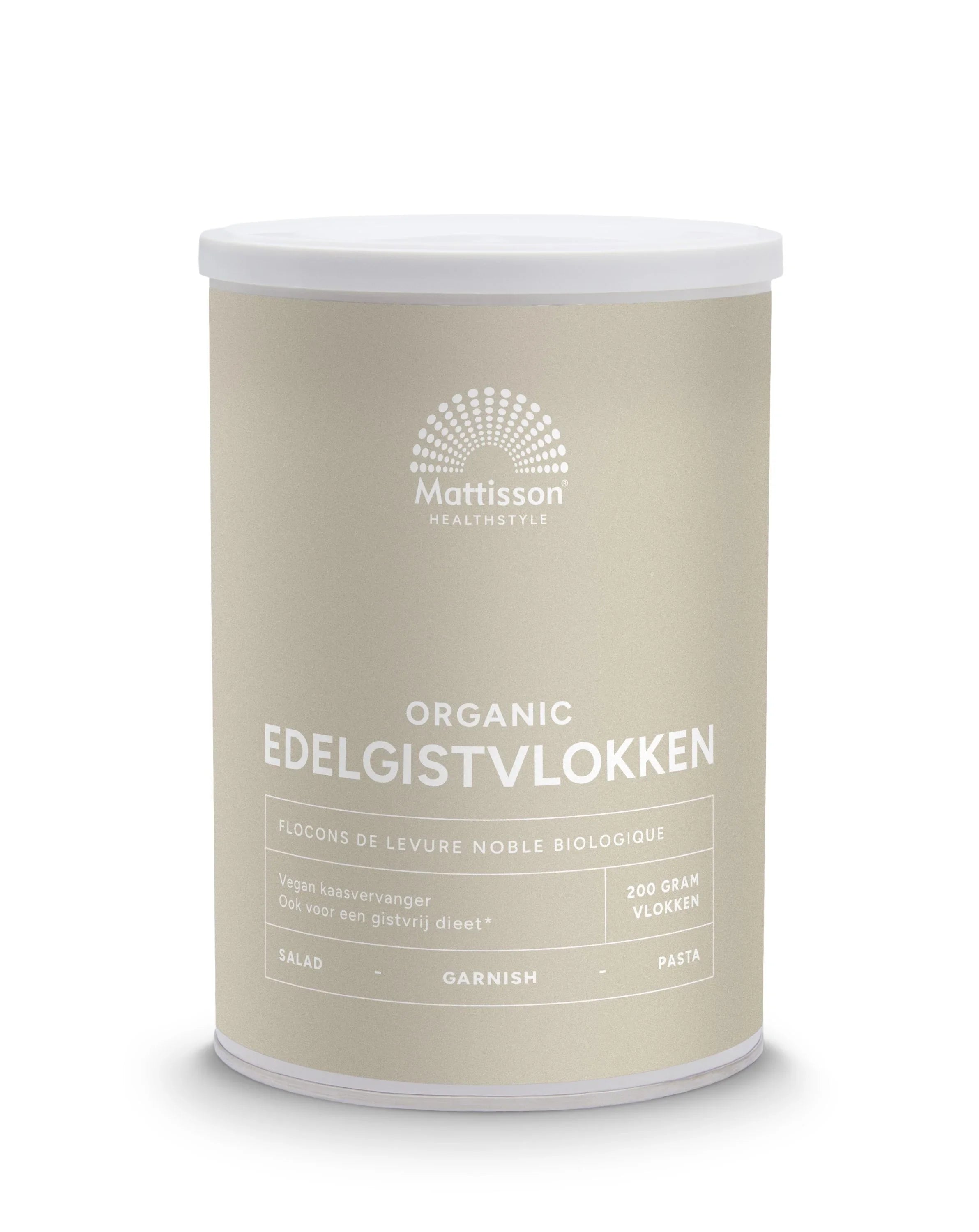 Mattisson Edelgistvlokken 100% puur bio 200 Gram