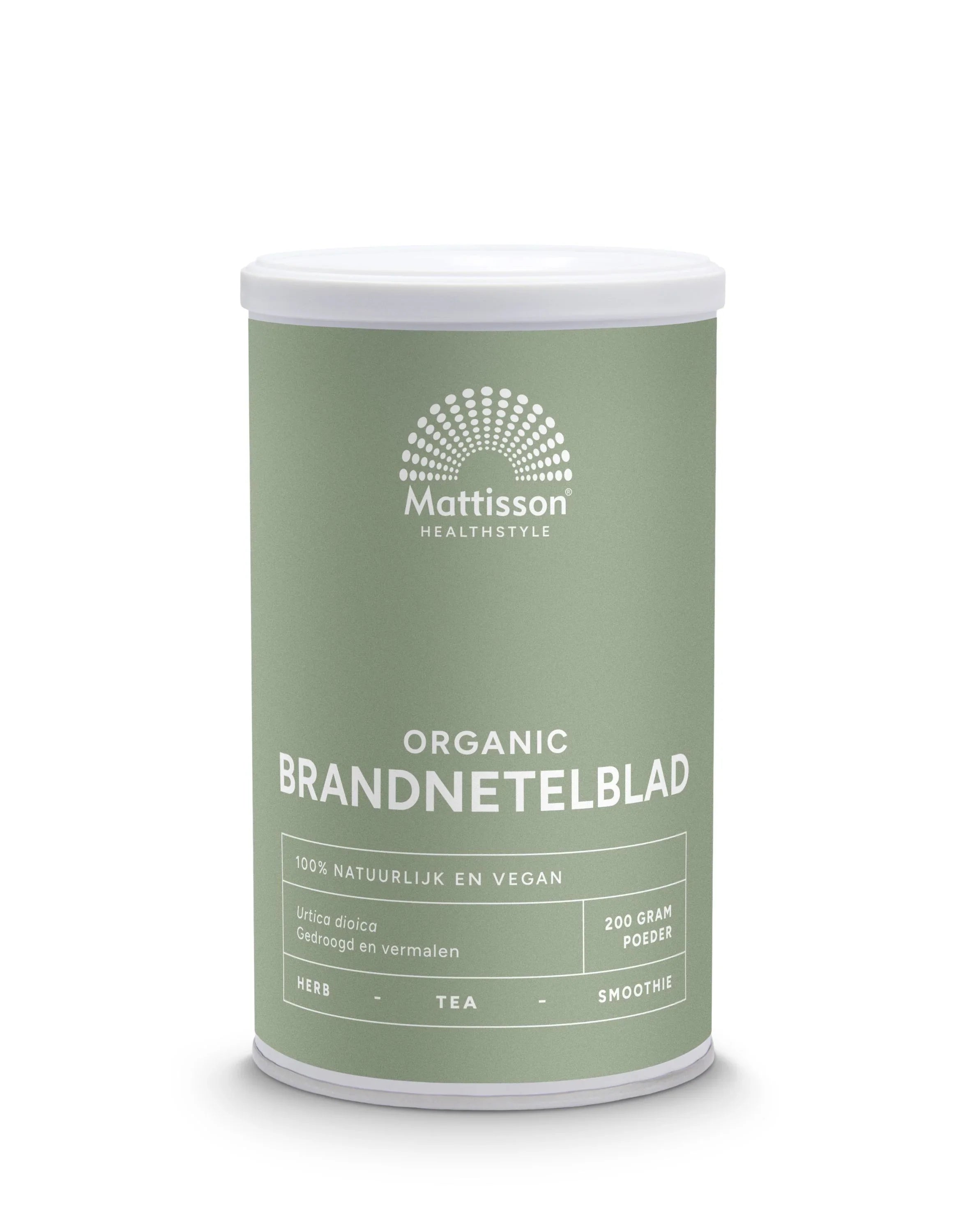 Mattisson Absolute brandnetelblad poeder raw bio 200.00 Gram
