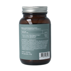 Mattisson Vegan omega 3 algenolie DHA 150mg EPA 75mg 60 Vegetarische capsules