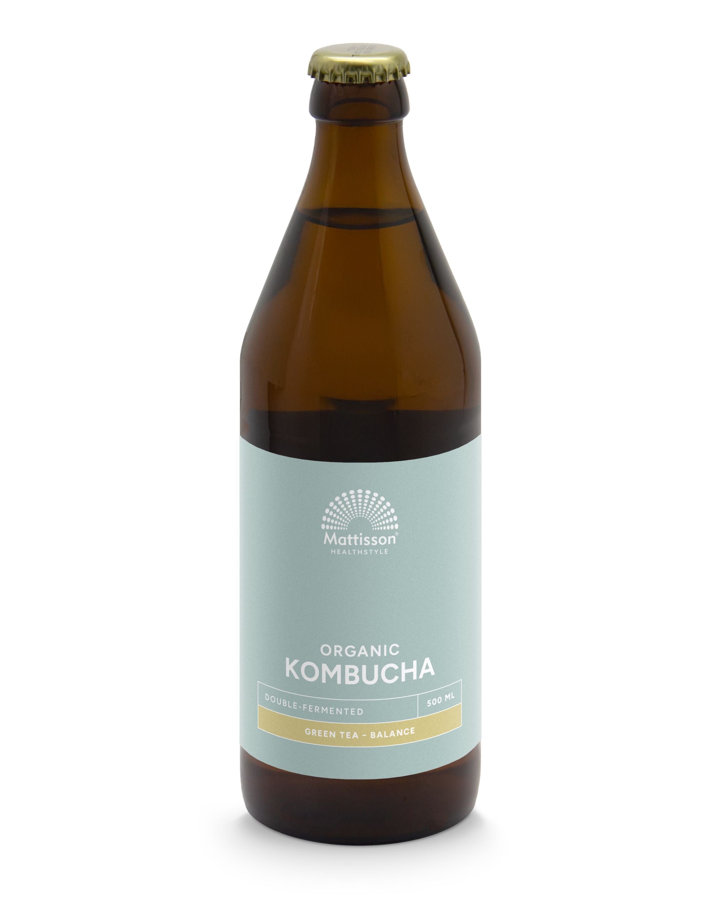 Mattisson Kombucha green tea balance bio 500 Milliliter