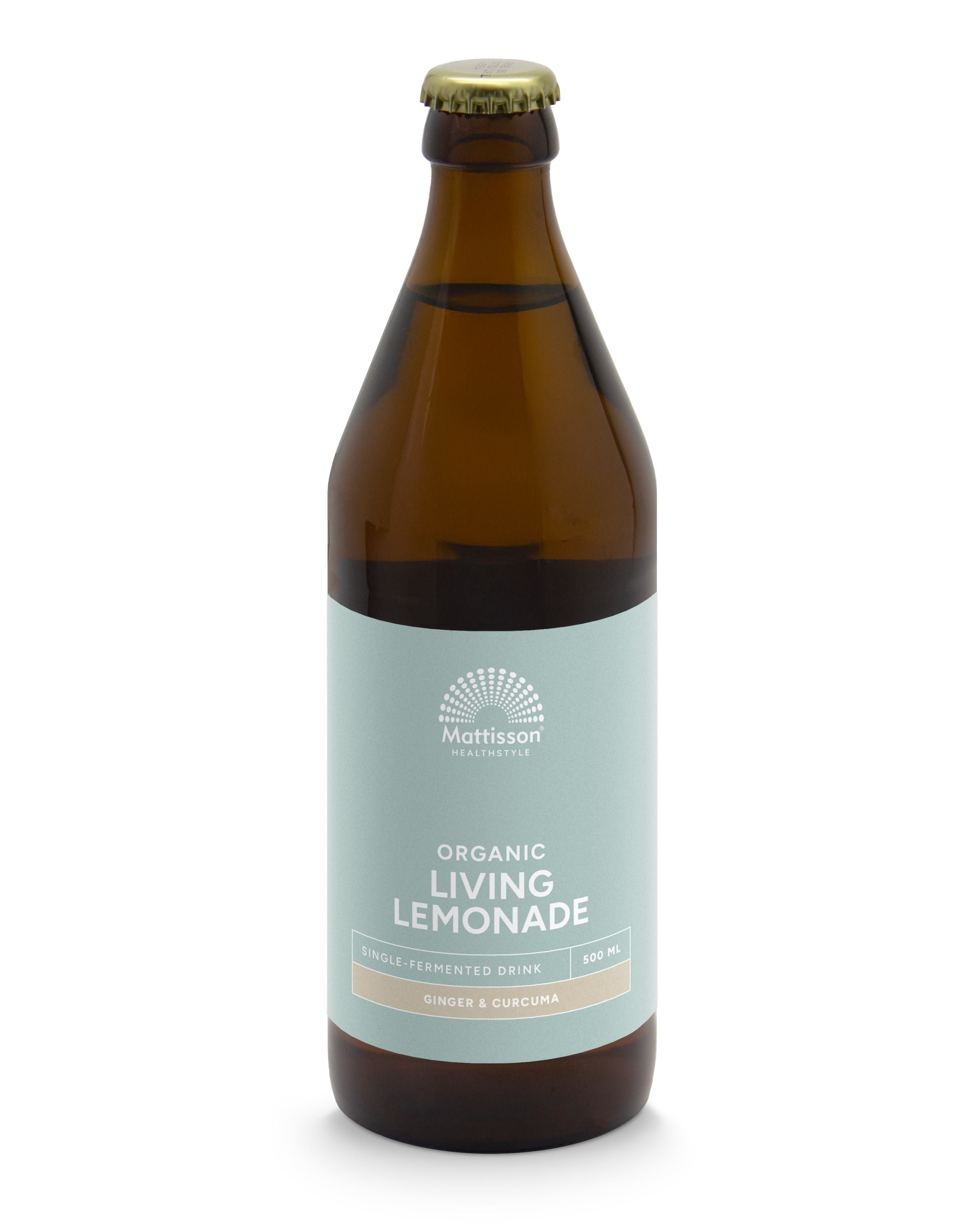 Mattisson Living lemonade ginger & curcuma bio 500.00 Milliliter